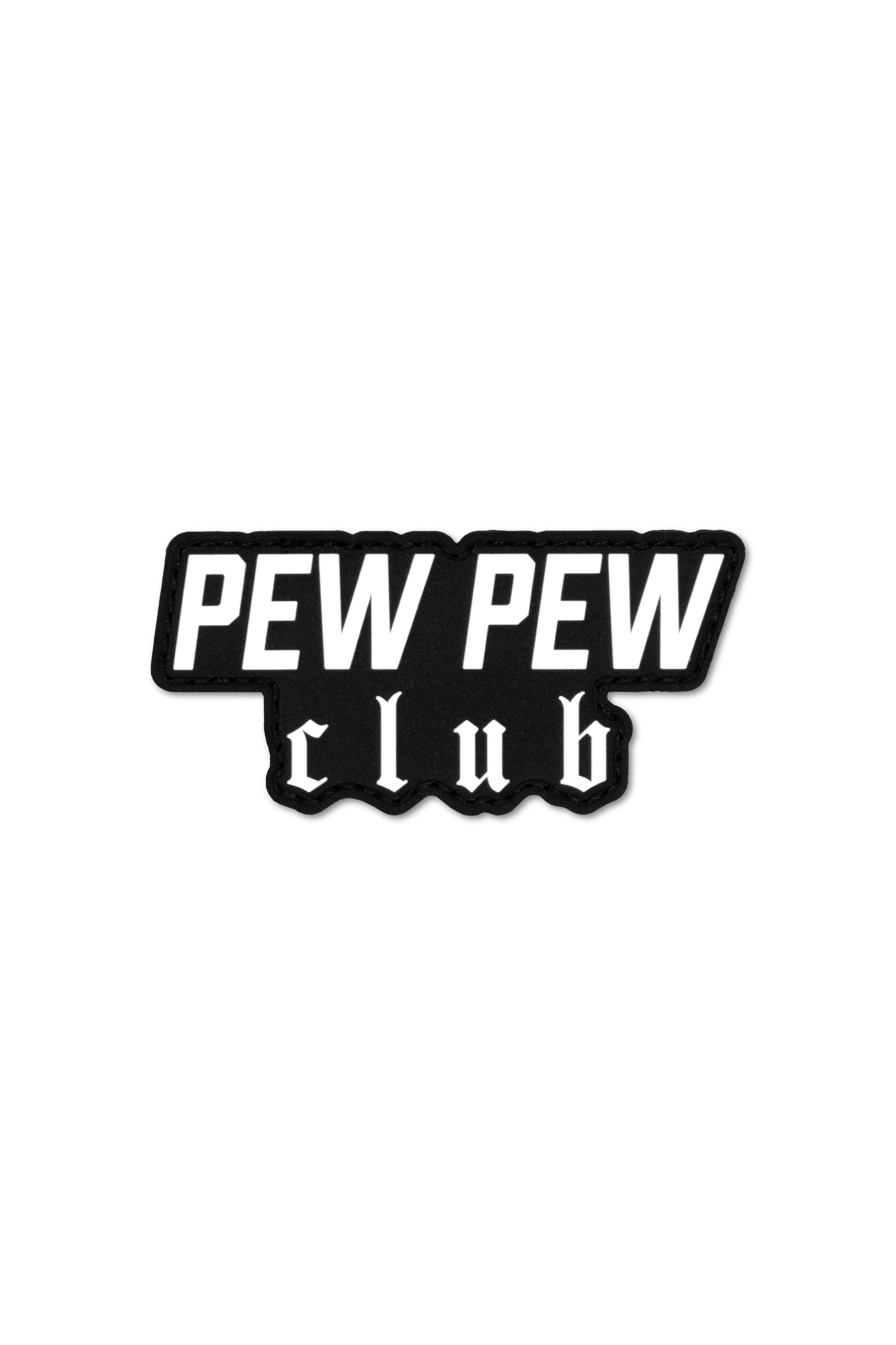 Glow-n-Dark | PEW PEW Club PVC Patch