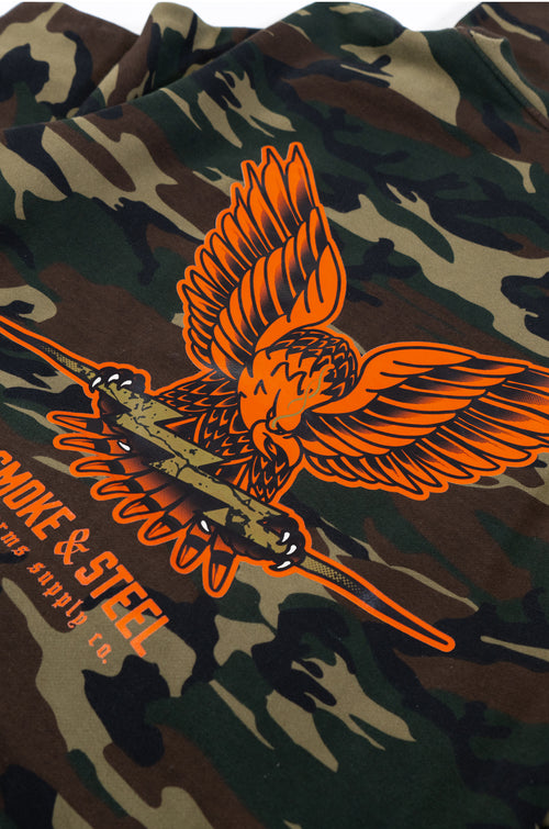 Camo Eagle Hoodie