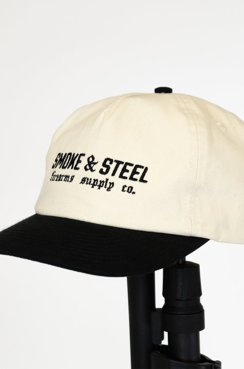 Smoke & Steel Embroidery Hat